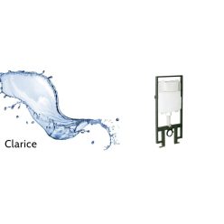   Öblítőtartály, Wellis Clarice falsík mögötti WC tartály EE00273