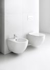 WC, Ravak Uni Chrome RimOff fali fehér X01535