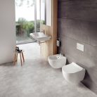 WC, Ravak Uni Chrome RimOff fali fehér X01535