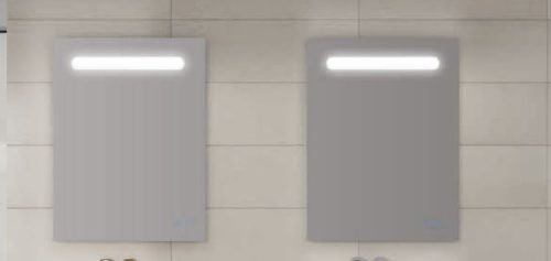 Tükör, Valore TÜKÖR LED VILÁGÍTÁSSAL + USB TÖLT + PÁRA MENTESÍTŐ FŰTÉS VAB-166764  60 CM