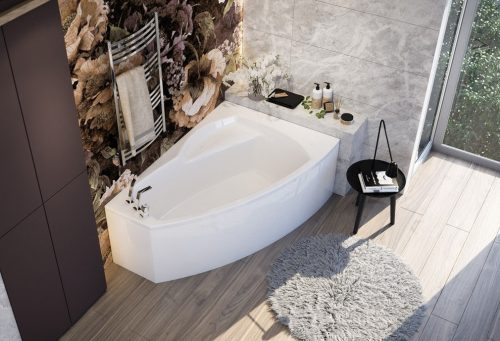 Kád, M-acryl CLAUDIA KÁD 170x115 JOBB + LÁB