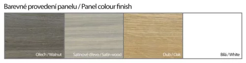 Oldallap, Ravak City 80 Jobbos tölgy X000001066