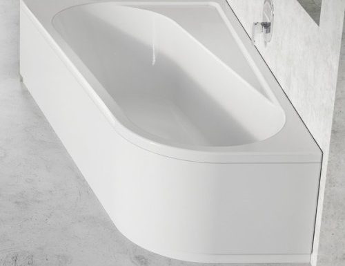 Előlap, Ravak Chrome 160 fehér balos CZA5100A00