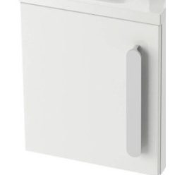   Ajtó fürdőszobai szekrényhez, Ravak Chrome 400 balos fehér X000000540