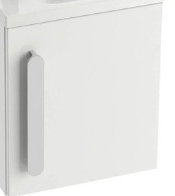 Ajtó fürdőszobai szekrényhez, Ravak Chrome 400 jobbos fehér X000000541