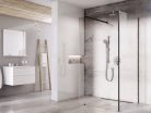 Walk-in, Ravak Walk-In Corner Set 120x90, zuhanykabin fekete+transparent GW1CG730SZ1