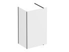 Walk-in, Ravak Walk-In Corner Set 120x90, zuhanykabin fekete+transparent GW1CG730SZ1
