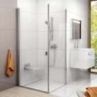 Zuhanykabin, Ravak Chrome CRV1-80+CPS-80 fix oldalfal krómhatású 1QV40C01Z1/9QV40C00Z1