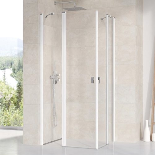 Zuhanykabin, Ravak Chrome Zuhanykabin CRV2-90 (szatén+transparent) 1QV70U00Z1