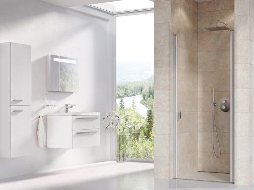 Zuhanyajtó, Ravak Chrome CSD1-80 szatén 0QV40U00Z1