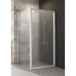   Zuhanykabin, Ravak Blix BLDP2-100+BLPS-80 fix oldalfal fehér+Grape 0PVA0100ZG/9BH40100ZG