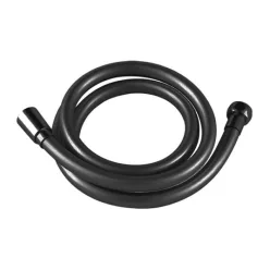   Zuhany gégecső, Arezzo Blackfield gégecső 1,5m fekete AR-2004MB