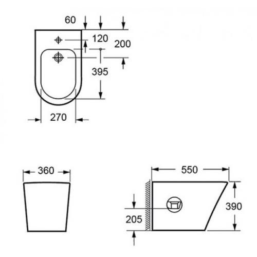 Bidé, Arezzo Indiana álló AR-104