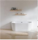 Kád, Arezzo Manhattan 170x79x60cm fényes fehér AR-Manhattan170