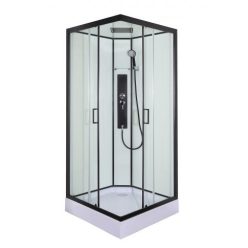   Hidromasszázs zuhanykabin, Sanotechnik szögletes 90x90cm SKY2 CL74