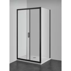 Zuhanyfal, Sanotechnik 80cm ELITE BLACK F80B