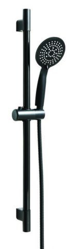 Zuhanyszett, Sanotechnik sínes fekete ELITE BLACK AS620