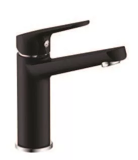 Mosdó csaptelep, Sanotechnik fekete SOHO 729-6