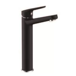 Mosdó csaptelep, Sanotechnik fekete magas SOHO 729-7