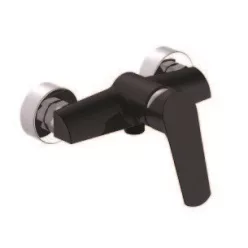 Zuhany csaptelep, Sanotechnik fekete SOHO 729-4