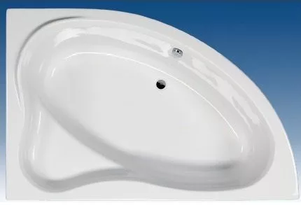 Kád, Sanotechnik RAB jobb 150cm aszimmetrikus sarokkád 405010