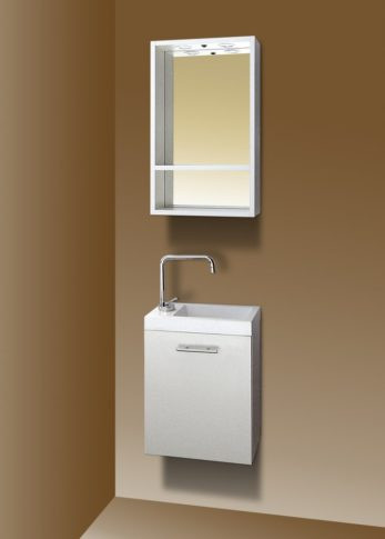 Fürdőszobabútor alsó szekrény, Sanotechnik FANTASY 40 fehér 41000