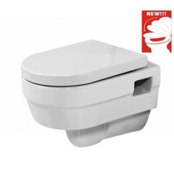   WC, Sanotechnik JADE fali soft close ülőkével 52x35x40 SP500