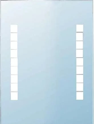 Fürdőszoba tükör, Sanotechnik 60x80 hátsó meg ZI814