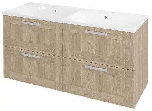 Fürdőszobabútor alsó szekrény, Sapho AMIA 119x60x45 Texas tölgy AM120
