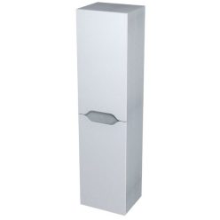   Fürdőszobabútor fali szekrény, Sapho WAVE 35x140x30 ezüst tölgy WA245LP