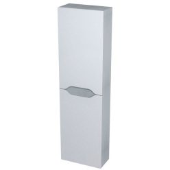   Fürdőszobabútor fali szekrény, Sapho WAVE 40x140x20 ezüst tölgy WA250LP