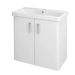   Alsó szekrény, Sapho THEIA mosdótartó szekrény 66x70x35 cm fehér TH072