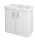 Alsó szekrény, Sapho THEIA mosdótartó szekrény 66x70x35 cm fehér TH072
