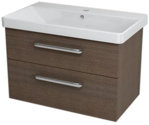 Alsó szekrény, Sapho THEIA mosdótartó szekrény 76x50x44 cm rusztik fenyő TH086