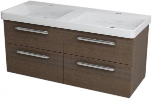 Alsó szekrény, Sapho THEIA mosdótartó szekrény 116x50x44 cm rusztik fenyő TH126