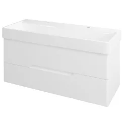   Alsó szekrény, Sapho MEDINA mosdótartó szekrény 117x50,5x48,5 cm fehér MD120