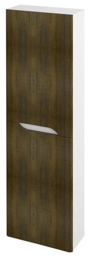 Fürdőszobabútor fali szekrény, Sapho MEDINA 40x140x20 grafit MD451