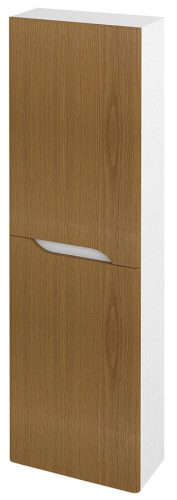 Fürdőszobabútor fali szekrény, Sapho MEDINA 40x140x20 natúr MD452