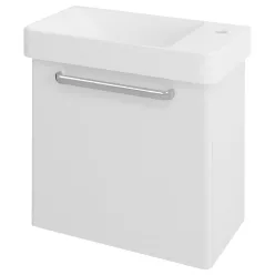   Alsó szekrény, Sapho LATUS VIII mosdótartó szekrény 51x50x28 cm fehér LT080