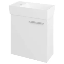   Alsó szekrény, Sapho LATUS mosdótartó szekrény 44x50x22 cm fehér LT090