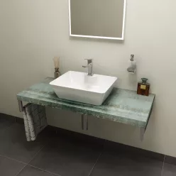   Fürdőszobabútor mosdópult, Sapho AVICE 70x50 aquamarine AV076