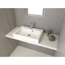   Fürdőszobabútor mosdópult, Sapho AVICE 90x50 öreg tölgy AV095