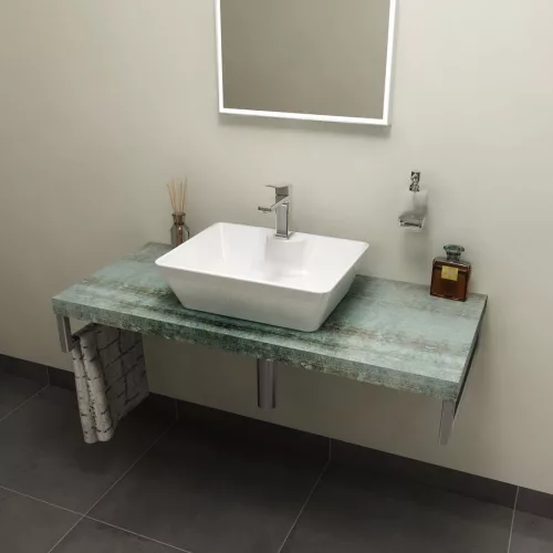 Fürdőszobabútor mosdópult, Sapho AVICE 110x50 aquamarine AV116