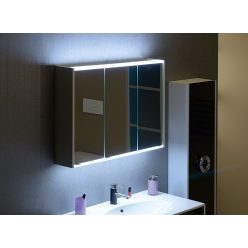   Fürdőszobabútor felső szekrény, Sapho BATU tükör 100x71x16 1141130