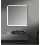 Fürdőszoba tükör, Sapho NYX 80x80 NY080