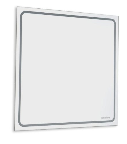 Fürdőszoba tükör, Sapho GEMINI 55x55 GM055