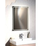 Fürdőszoba tükör, Sapho GEMINI 60x80 GM060