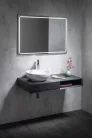 Fürdőszoba tükör, Sapho GEMINI 90x50 GM090