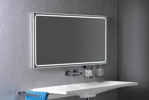 Fürdőszoba tükör, Sapho GEMINI 120x60 GM120