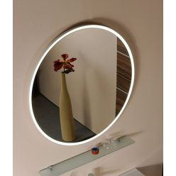Fürdőszoba tükör, Sapho FLOAT kör 74x74 22574